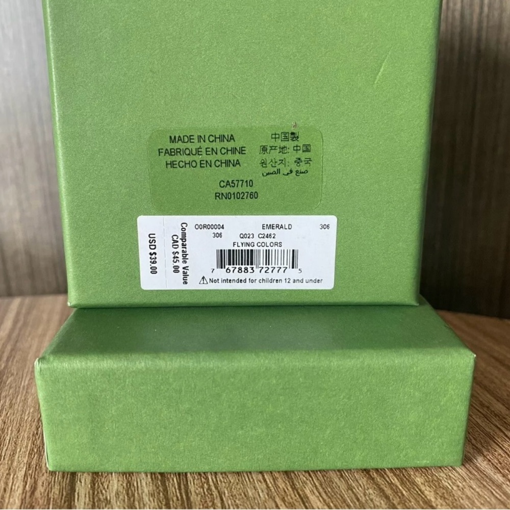 NWT Kate Spade New York Flying Colors Studs Earrings Montana retails 39 - Picture 3 of 5